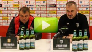 Sandecja Nowy Sącz - Resovia Rzeszów 1:1 (1:0), pomeczowa konferencja prasowa