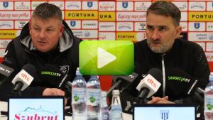 Sandecja Nowy Sącz - GKS Katowice 1:1 (0:1), pomeczowa konferencja prasowa