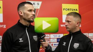 GKS Tychy - Sandecja Nowy Sącz 2:3 (1:1), rozmowa z Tomaszem Boczkiem