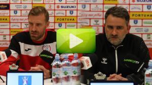 Sandecja Nowy Sącz - Skra Częstochowa 1:2 (0:0), pomeczowa konferencja prasowa