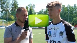 Sandecja Nowy Sącz U-19 - Korona II Kielce U-19 4:1 (3:0), rozmowa z Igorem Maślanką 