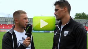 MFK Tatran Liptovský Mikuláš - Sandecja Nowy Sącz 1:1 (0:0), rozmowa z Michałem Rutkowskim