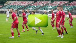 Zagłębie Sosnowiec - Sandecja Nowy Sącz 2:2 (1:2), skrót meczu