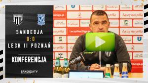 Sandecja Nowy Sącz - Lech II Poznań 0:0, pomeczowa konferencja prasowa