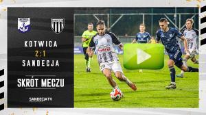 Kotwica Kołobrzeg - Sandecja Nowy Sącz  2:1 (1:0), skrót meczu
