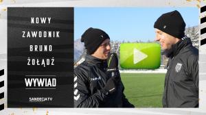 Wywiad z nowym zawodnikiem Sandecji - Bruno Żołądź