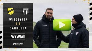 Wywiad z Martinem Polačkiem po sparingu z Wieczystą Kraków