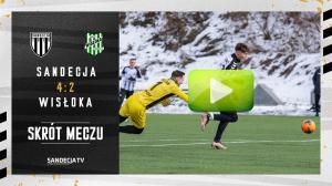 Sandecja Nowy Sącz - Wisłoka Dębica 4:2 (1:1), skrót meczu