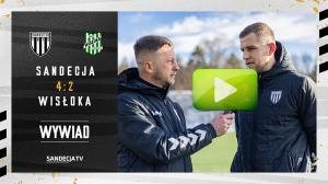 Wywiad z Rafałem Wolsztyńskim po sparingu z Wisłoką Dębica