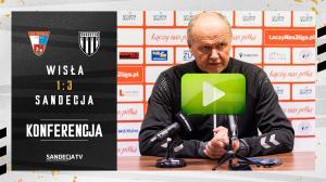 Wisła Puławy - Sandecja Nowy Sącz 1:3 (0:1), pomeczowa konferencja prasowa