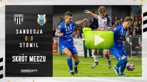 Sandecja Nowy Sącz - Stomil Olsztyn 0:0, skrót meczu