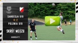 CLJ U19: Sandecja Nowy Sącz - Polonia Warszawa 4:2 (3:2), skrót meczu