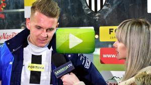 Sandecja - Stomil Olsztyn 3-0 (3-0), Mariusz Gabrych Sandecja - Stomil Olsztyn 3-0 (3-0), Mariusz Gabrych