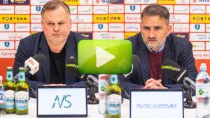 Sandecja Nowy Sącz - Puszcza Niepołomice 2:3 (1:3), pomeczowa konferencja prasowa Sandecja Nowy Sącz - Puszcza Niepołomice 2:3 (1:3), pomeczowa konferencja prasowa