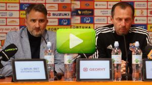 Bruk-Bet Termalica Nieciecza - Sandecja Nowy Sącz 3:0 (0:0), pomeczowa konferencja prasowa Bruk-Bet Termalica Nieciecza - Sandecja Nowy Sącz 3:0 (0:0), pomeczowa konferencja prasowa