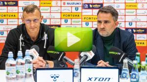 Sandecja Nowy Sącz - Podbeskidzie Bielsko-Biała 0:3 (0:1), pomeczowa konferencja prasowa Sandecja Nowy Sącz - Podbeskidzie Bielsko-Biała 0:3 (0:1), pomeczowa konferencja prasowa