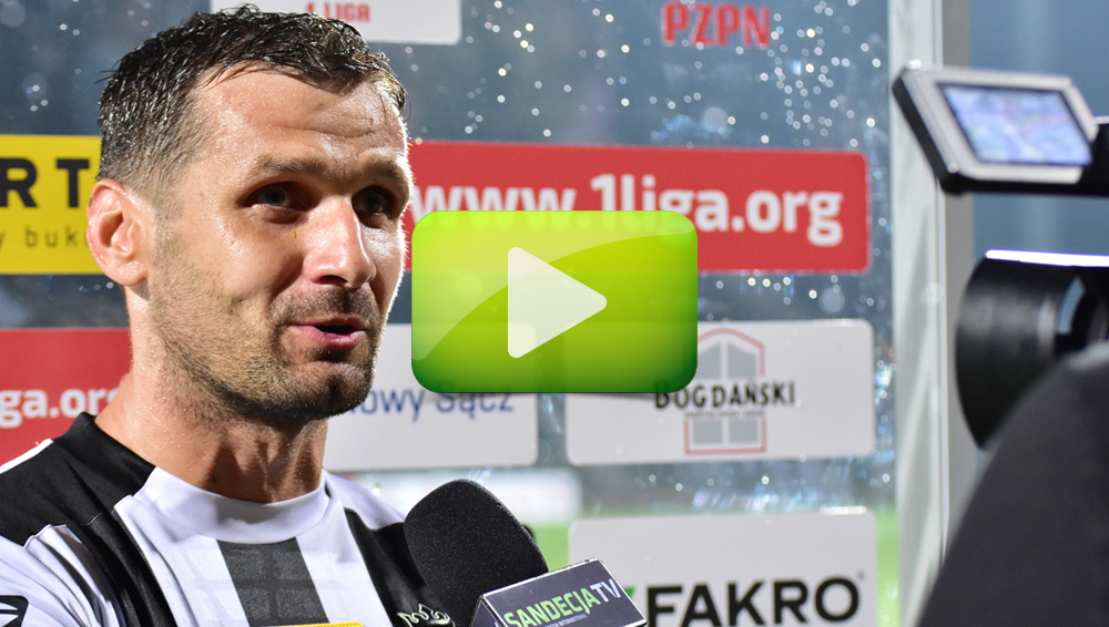 Sandecja - GKS Katowice 1-0 (0-0), Grzegorz Baran