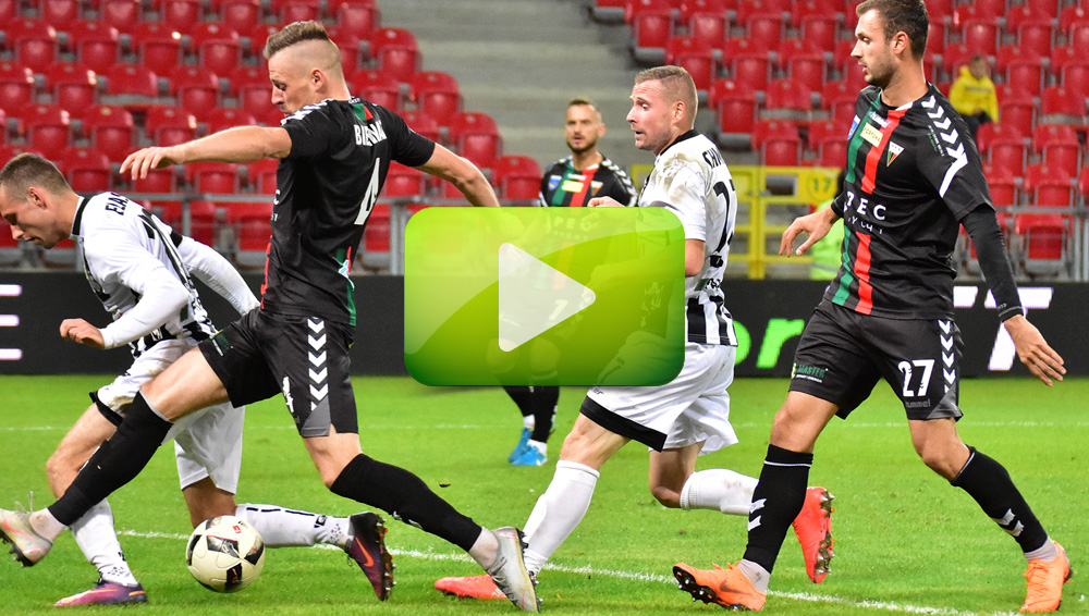 GKS Tychy - Sandecja 0-1 (0-0), skrót meczu