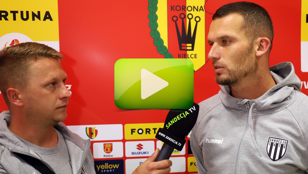Korona Kielce - Sandecja 0-1 (0-1), Tomasz Boczek